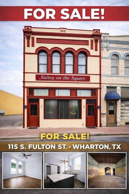 115 & 117 Fulton, Wharton, TX, 77488