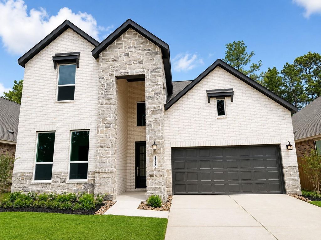 22290 Junction Peak Dr, Porter, TX 77365 cover photo. Doors Open Tour advertisement.