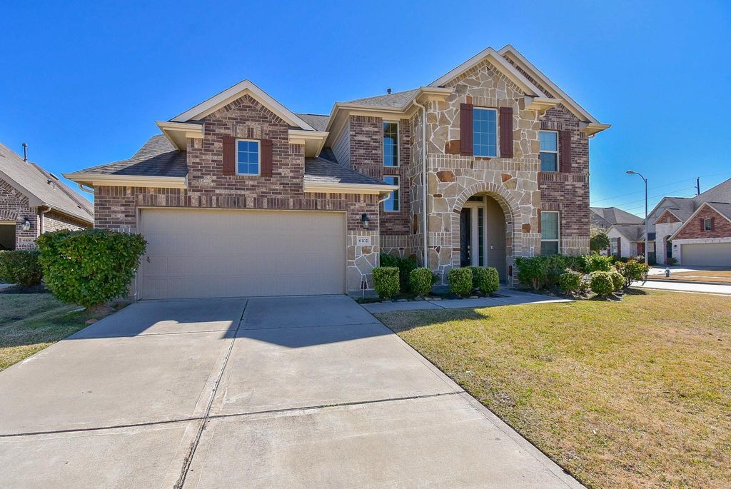 6102 Crested Song Cir, Richmond, TX 77407 cover photo. Doors Open Tour advertisement.