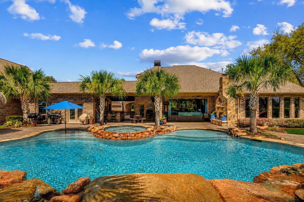 Rear — Pool, Patio & Outdoor Kitchen