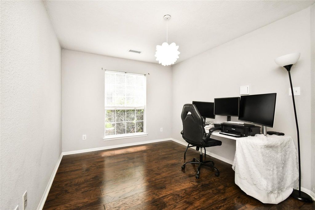 Open living and kitchen