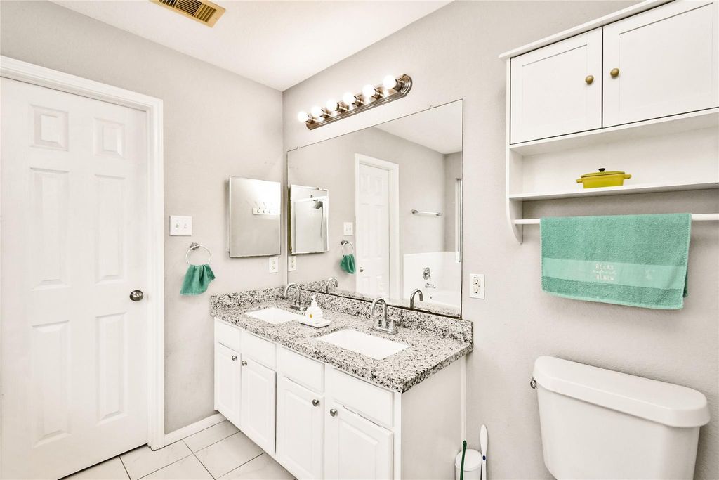 Hallway bathroom