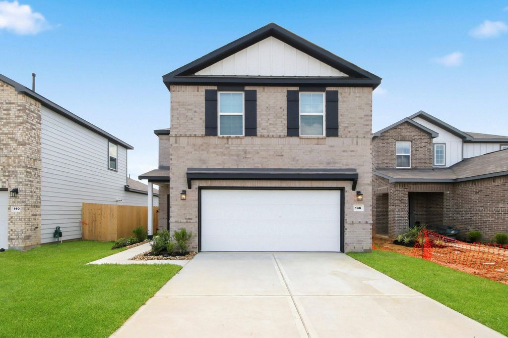 136 Rising Cedar Ln, Hockley, TX 77447 cover photo. Doors Open Tour advertisement.