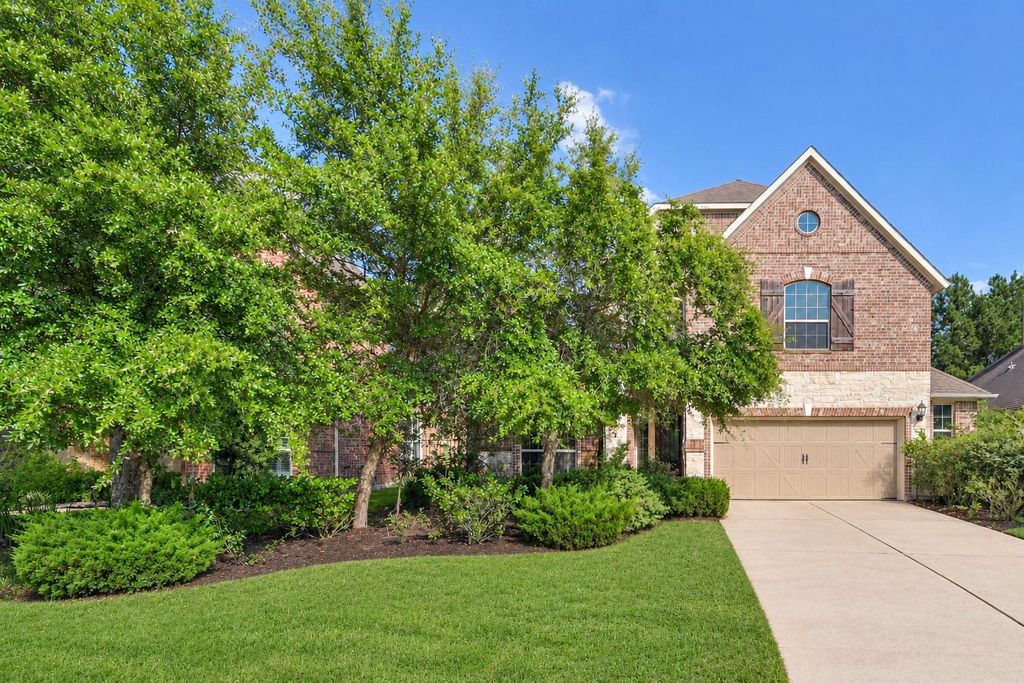 170 Hearthshire Cir, The Woodlands, TX 77354 cover photo. Doors Open Tour advertisement.