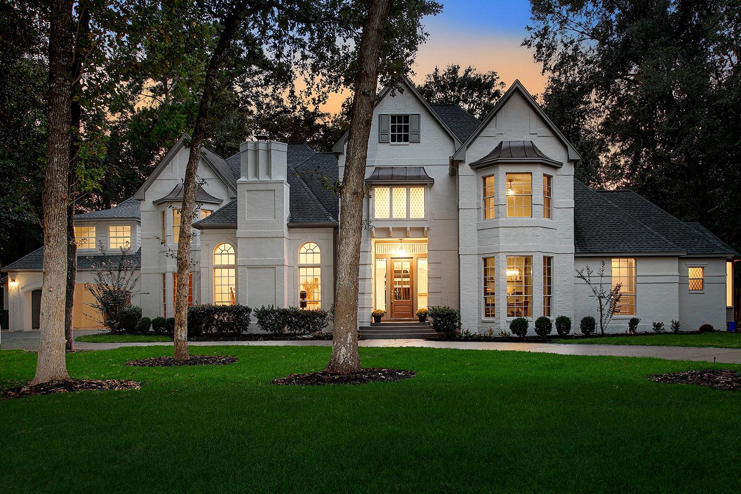 6 Misty Pt, The Woodlands, TX 77380 cover photo. Doors Open Tour advertisement.