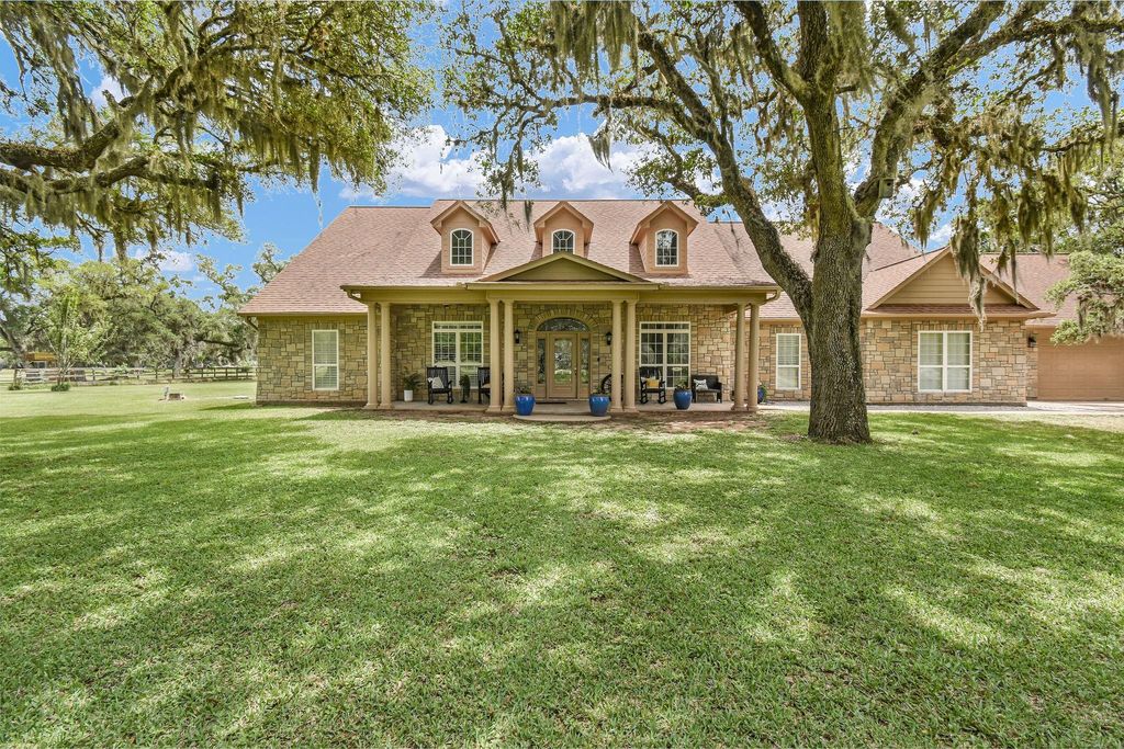 1031 Bar X Trl, Angleton, TX 77515 cover photo. Doors Open Tour advertisement.