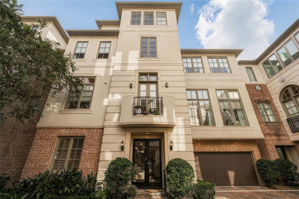 523 Lovett Blvd, Houston, TX 77006 cover photo. Doors Open Tour advertisement.