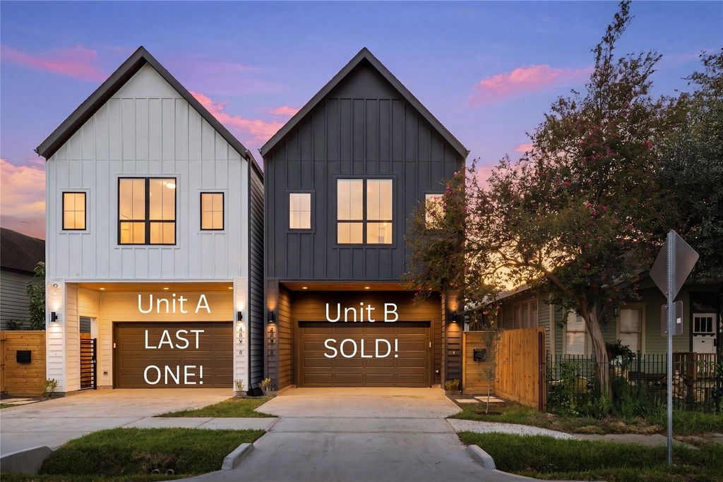 409 Walton St A, Houston, TX 77009 cover photo. Doors Open Tour advertisement.