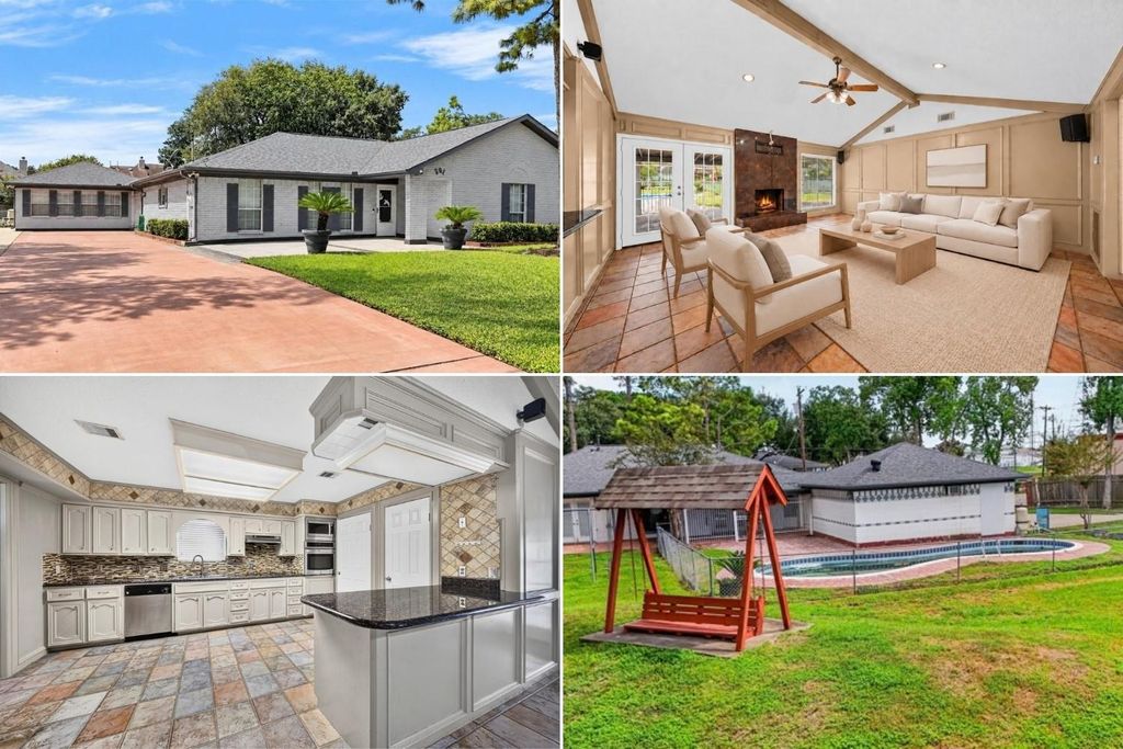 201 Amber Ln, League City, TX 77573 cover photo. Doors Open Tour advertisement.