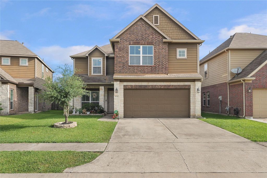 14511 Painted Sands Trl, Houston, TX 77049 cover photo. Doors Open Tour advertisement.