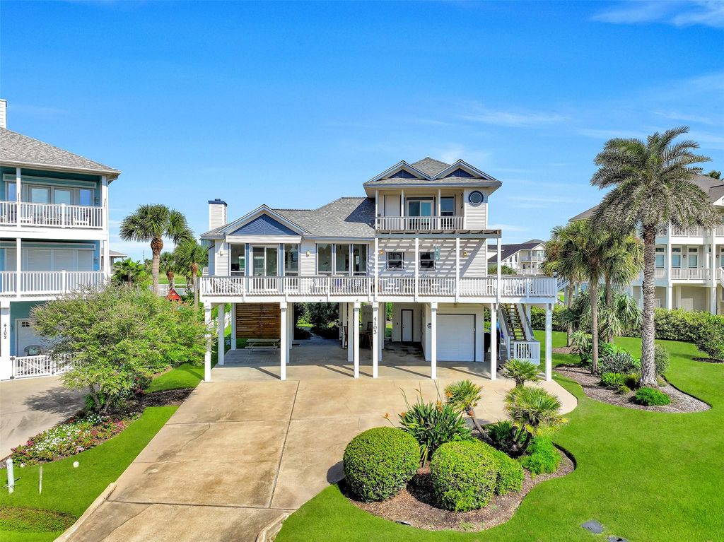 4103 Turks Pt, Galveston, TX 77554 cover photo. Doors Open Tour advertisement.