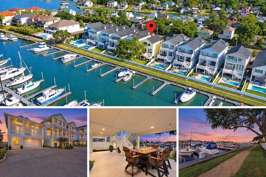 2172 Marina Way, Kemah, TX 77565 cover photo. Doors Open Tour advertisement.