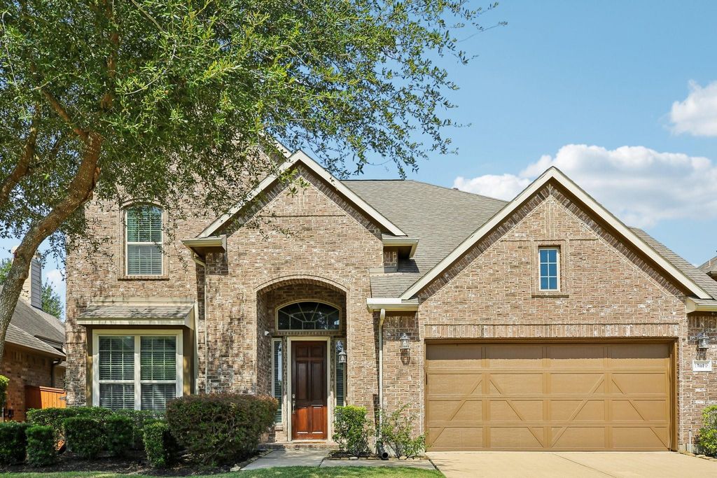 17110 Kirkton Moor Dr, Richmond, TX 77407 cover photo. Doors Open Tour advertisement.