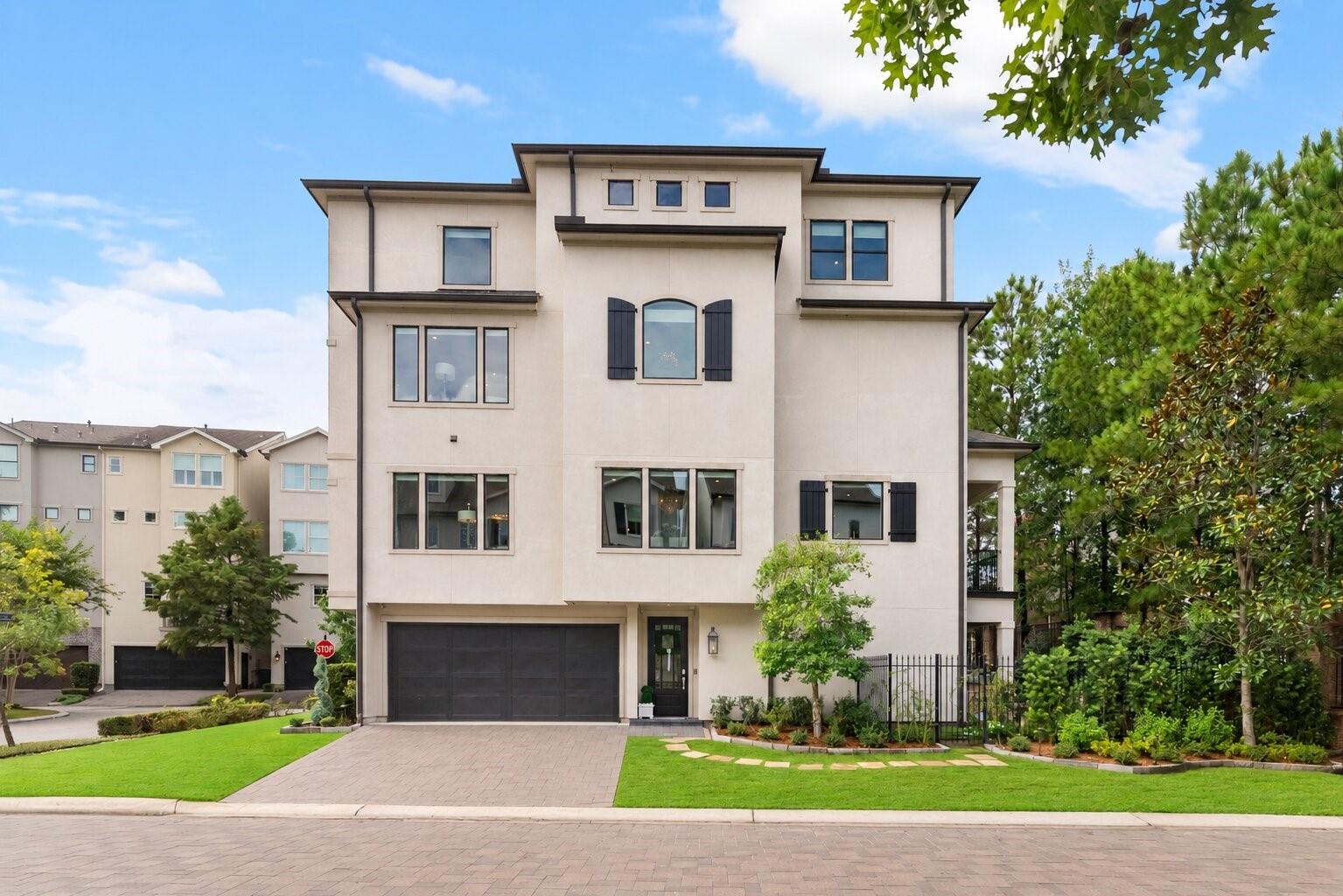 10 Nautical Terrace Way, The Woodlands, TX 77380 cover photo. Doors Open Tour advertisement.