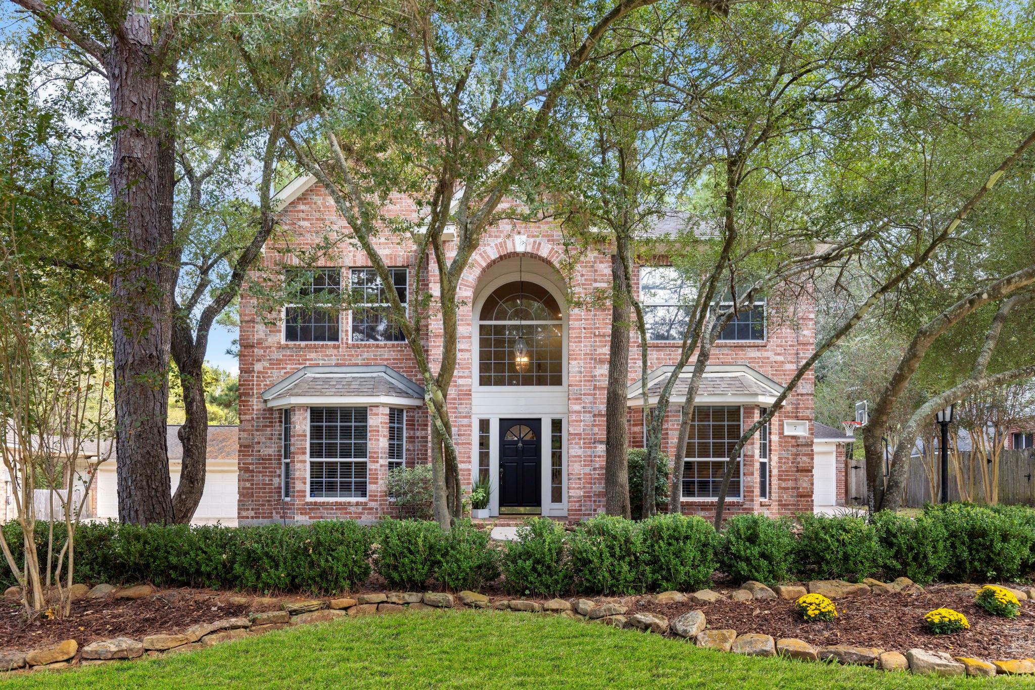 7 S Acacia Park Cir, The Woodlands, TX 77382 cover photo. Doors Open Tour advertisement.